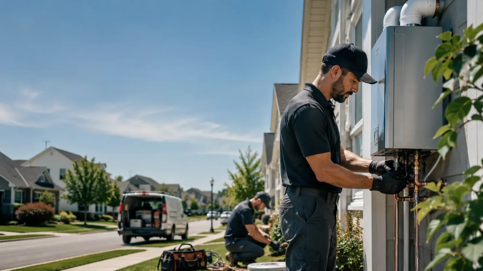 Tankless Water Heater Installation in Banks, AR